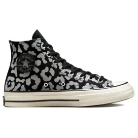 Chuck 70 High «Estampado de leopardo – Negro»