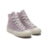 Chuck 70 High «Estampado floral bordado – Amatista pálida»