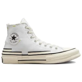 Chuck 70 High «Hacked Heel Edge Glow – Blanco»
