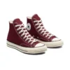 Chuck 70 High «Lona reciclada – Burdeos intenso»