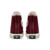 Chuck 70 High «Lona reciclada – Burdeos intenso»