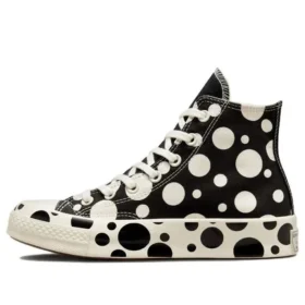 Chuck 70 High «Polka Dots – Black»