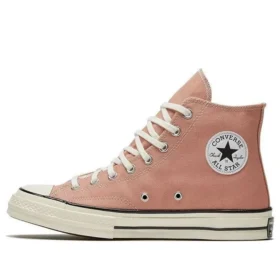 Chuck 70 High «Scripted Signature Print – Rose Gold»