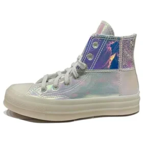 Chuck 70 High «Summer Glow – Blanco Iridiscente»