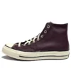 Chuck 70 Leather High «Colorblock – Black Currant»