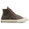 Chuck 70 Leather Overlay High «Engine Smoke»