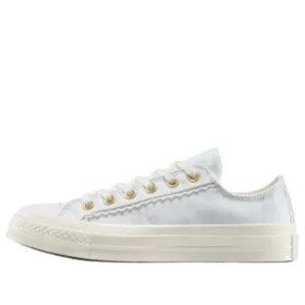 Chuck 70 Low Lace Trim «Egret Barely Grey»