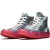 Chuck 70s Hi Plaid Suela intermedia translúcida «Red»