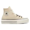 Chuck Taylor All Lift de lona y piel «Beige White»