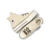 Chuck Taylor All Lift de lona y piel «Beige White»