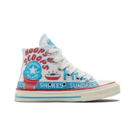 Chuck Taylor All Star 1970s «Blanco, azul y rojo»
