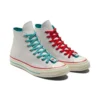 Chuck Taylor All Star 1970s «Blanco, verde azulado y rojo»