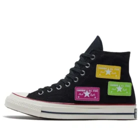 Chuck Taylor All Star 1970s «Negro, morado y verde»