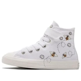 Chuck Taylor All Star 1V K «Blanco Negro»