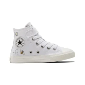 Chuck Taylor All Star 1V K «Blanco Negro»