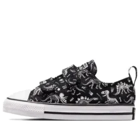 Chuck Taylor All Star 2V Dinos Lo Sneaker «Negro/Blanco»