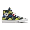 Chuck Taylor All Star Big Dinosaur Negro Multicolor