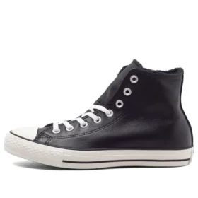 Chuck Taylor All Star «Black Leather Fur»