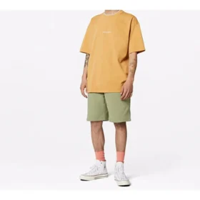 Chuck Taylor All Star Casual de cuello redondo y manga corta «Amarillo»