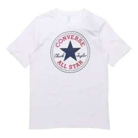 Chuck Taylor All Star Classic de cuello redondo y manga corta «Blanco»