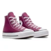 Chuck Taylor All Star con plataforma de elevación, caña alta «Legend Berry»