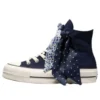 Chuck Taylor All Star con plataforma y lazo «Obsidian Blue»