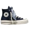 Chuck Taylor All Star con plataforma y lazo «Obsidian Blue»