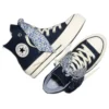 Chuck Taylor All Star con plataforma y lazo «Obsidian Blue»