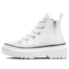 Chuck Taylor All Star con plataforma y suela con tacos «Blanco»