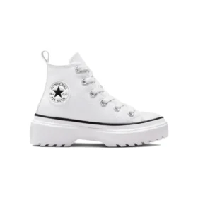 Chuck Taylor All Star con plataforma y suela con tacos «Blanco»