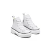 Chuck Taylor All Star con plataforma y suela con tacos «Blanco»