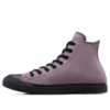 Chuck Taylor All Star de ante y piel sintética «Purple Black»