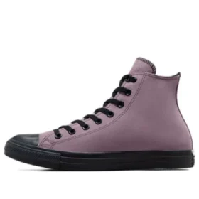 Chuck Taylor All Star de ante y piel sintética «Purple Black»