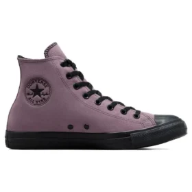 Chuck Taylor All Star de ante y piel sintética «Purple Black»