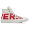 Chuck Taylor All Star de caña alta LOGO «Blanco y rojo»