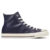 Chuck Taylor All Star de cuero verde oliva de caña alta «Navy»