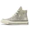 Chuck Taylor All Star de los años 70 en color plateado