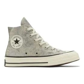 Chuck Taylor All Star de los años 70 en color plateado