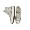 Chuck Taylor All Star de los años 70 en color plateado