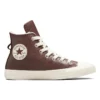 Chuck Taylor All Star de piel con forro de piel sintética «Marrón oscuro»