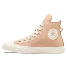 Chuck Taylor All Star de piel con forro de piel sintética «Rosa»