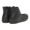 Chuck Taylor All Star de piel de caña alta «Negro»