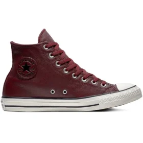Chuck Taylor All Star de piel de caña alta «Red White»