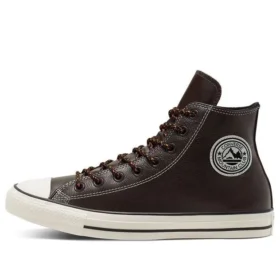 Chuck Taylor All Star de piel envejecida «marrón y blanco»