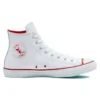 Chuck Taylor All Star de piel «Rojo-Blanco»