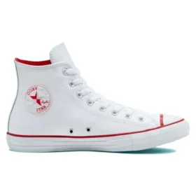 Chuck Taylor All Star de piel «Rojo-Blanco»