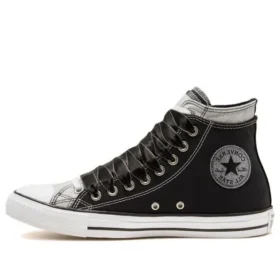 Chuck Taylor All Star Double Upper «Negro Plata»