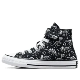 Chuck Taylor All Star Easy-On Dinosaur «Negro Blanco»