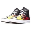 Chuck Taylor All Star Flame Nero Mod «Black Red»