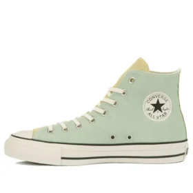 Chuck Taylor All Star Hi, zapatillas altas de lona para el día a día, azul verdoso, versión japonesa «Green Blue»